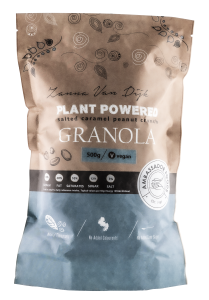 Salted Caramel Peanut Crunch Granola Retouched